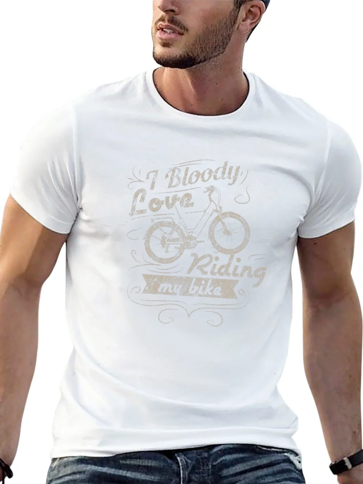 I Bloody Love Riding My Bike - Graphic T-Shirt product image 9