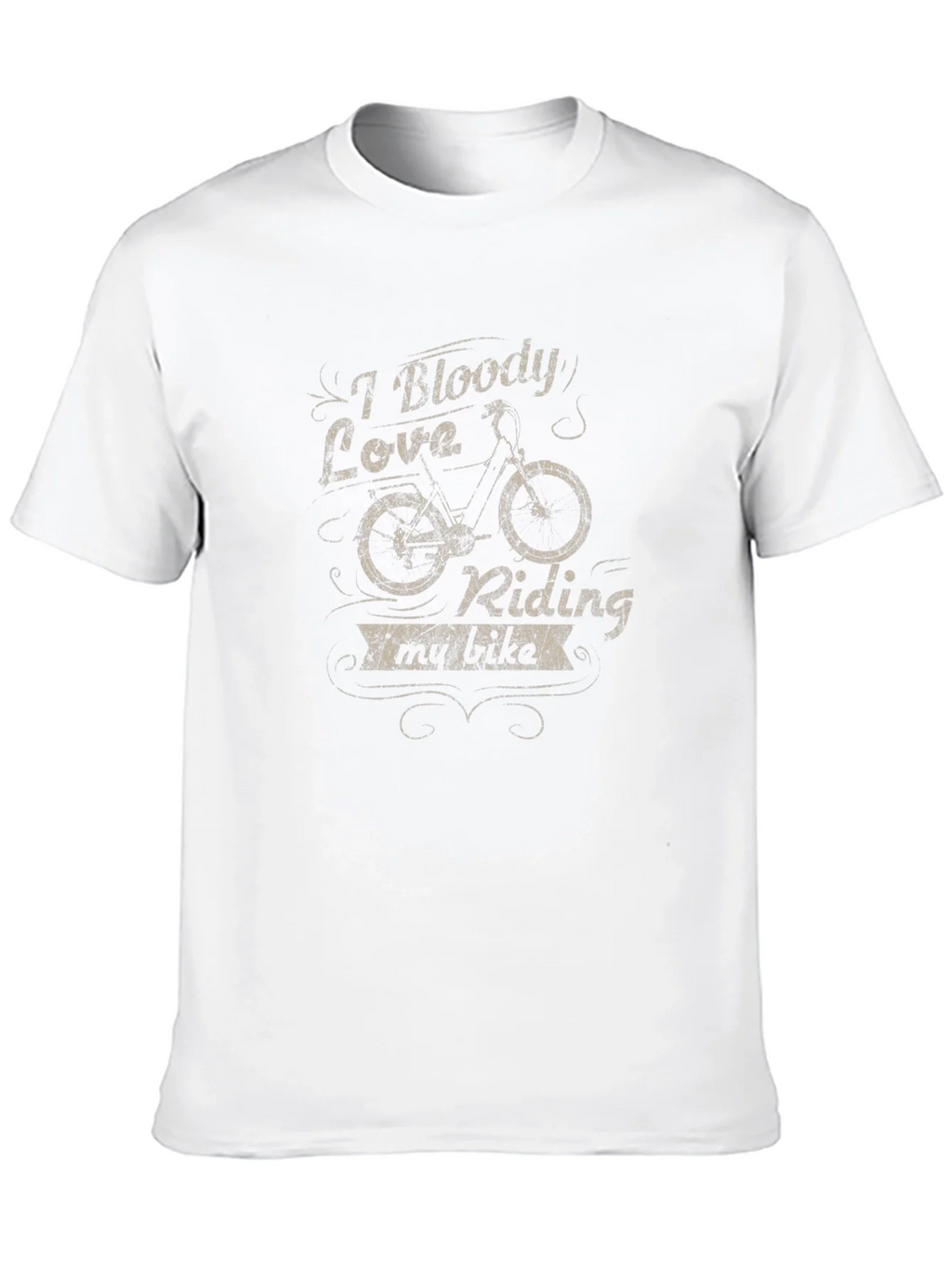 I Bloody Love Riding My Bike - Graphic T-Shirt product image 6