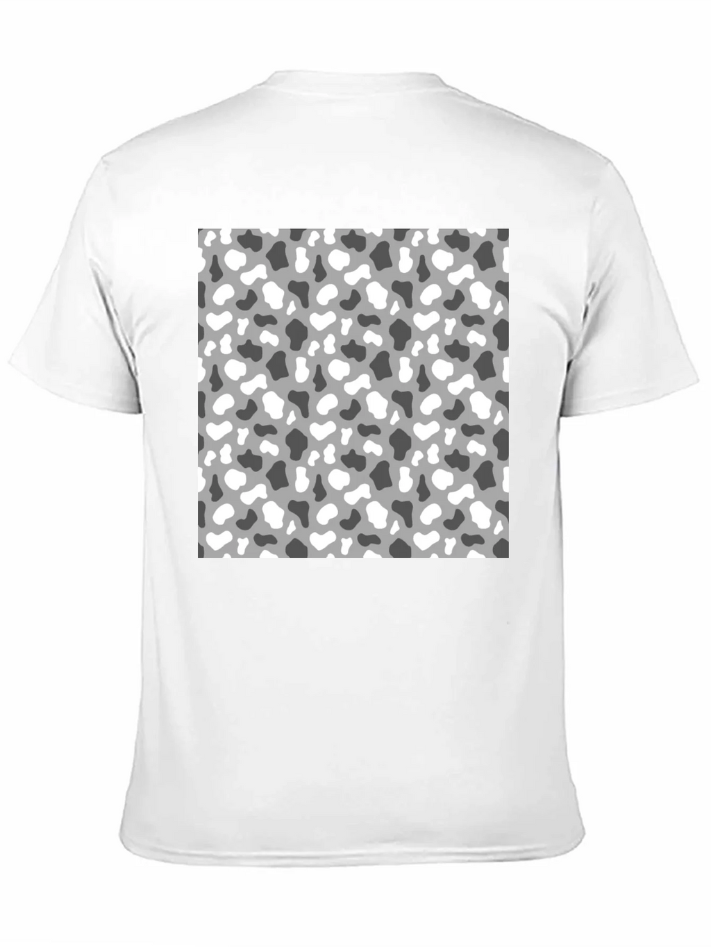 Trendy Camo Print Mens Black T-Shirt product image 10