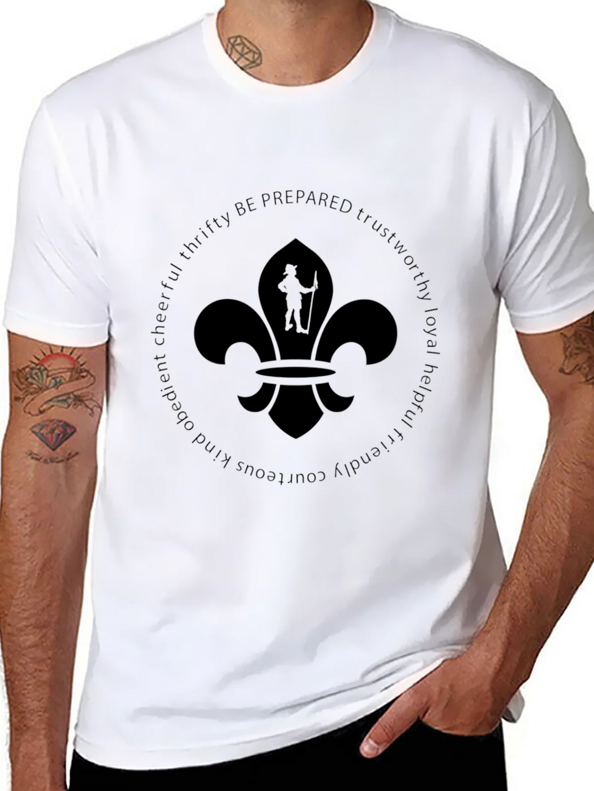 Scout Fleur-de-lis Graphic Tee product image 3