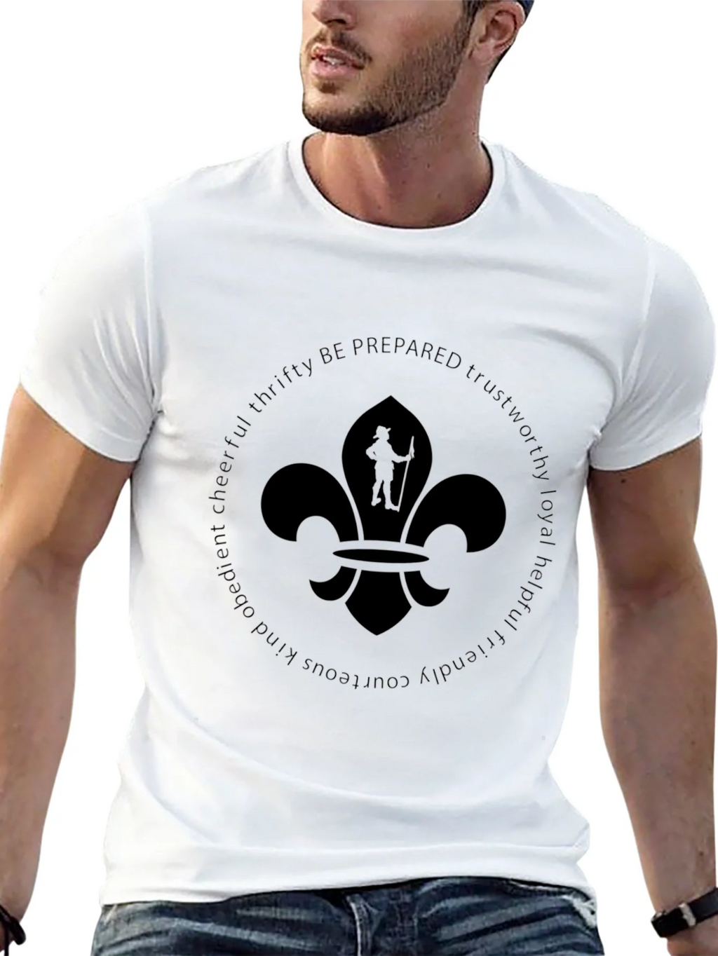 Scout Fleur-de-lis Graphic Tee product image 6