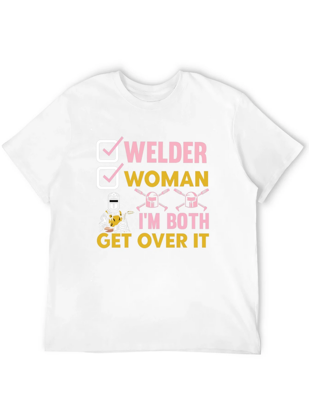 Welder Woman Graphic T-Shirt Funny Tee product image 11