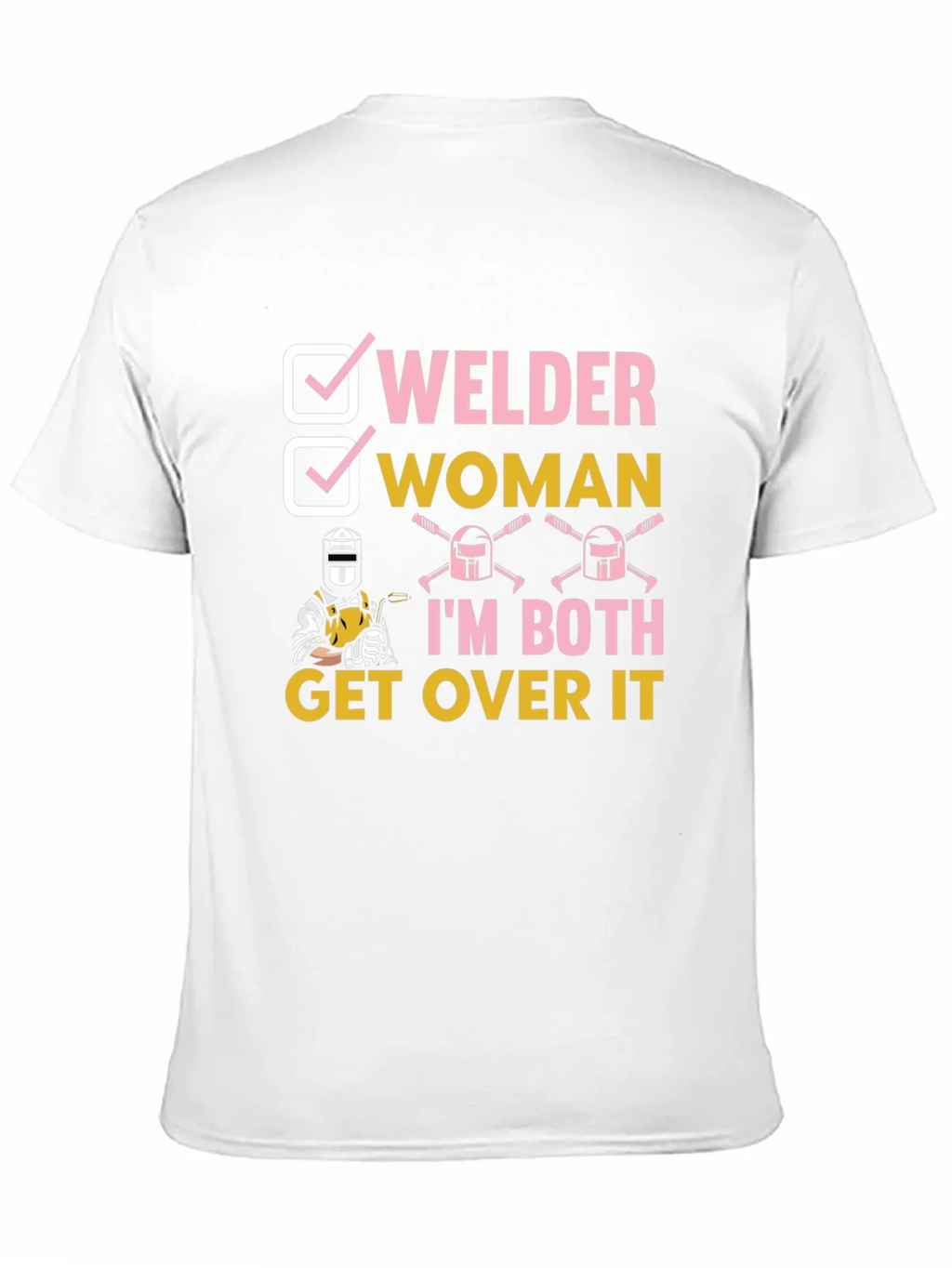 Welder Woman Graphic T-Shirt Funny Tee product image 10