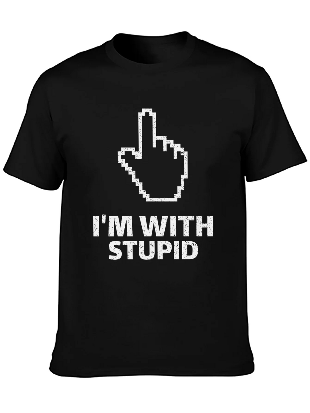 Im With Stupid Graphic Tee product image 3