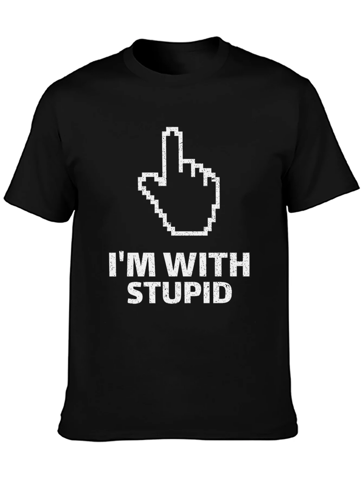 Im With Stupid Graphic Tee product image 3