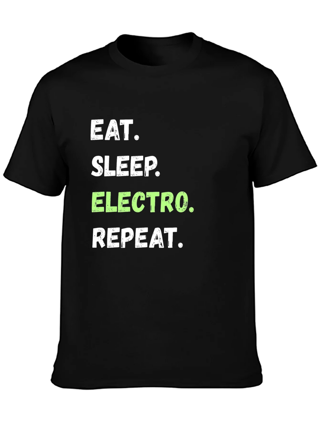 Eat Sleep Electro Repeat T-Shirt product image 3