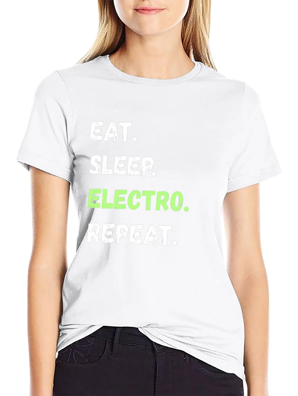 Eat Sleep Electro Repeat T-Shirt product image 8