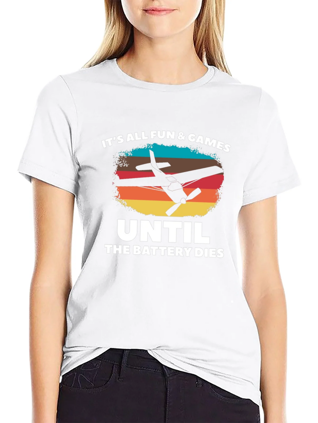 Its All Fun & Games Until The Battery Dies T-Shirt product image 7