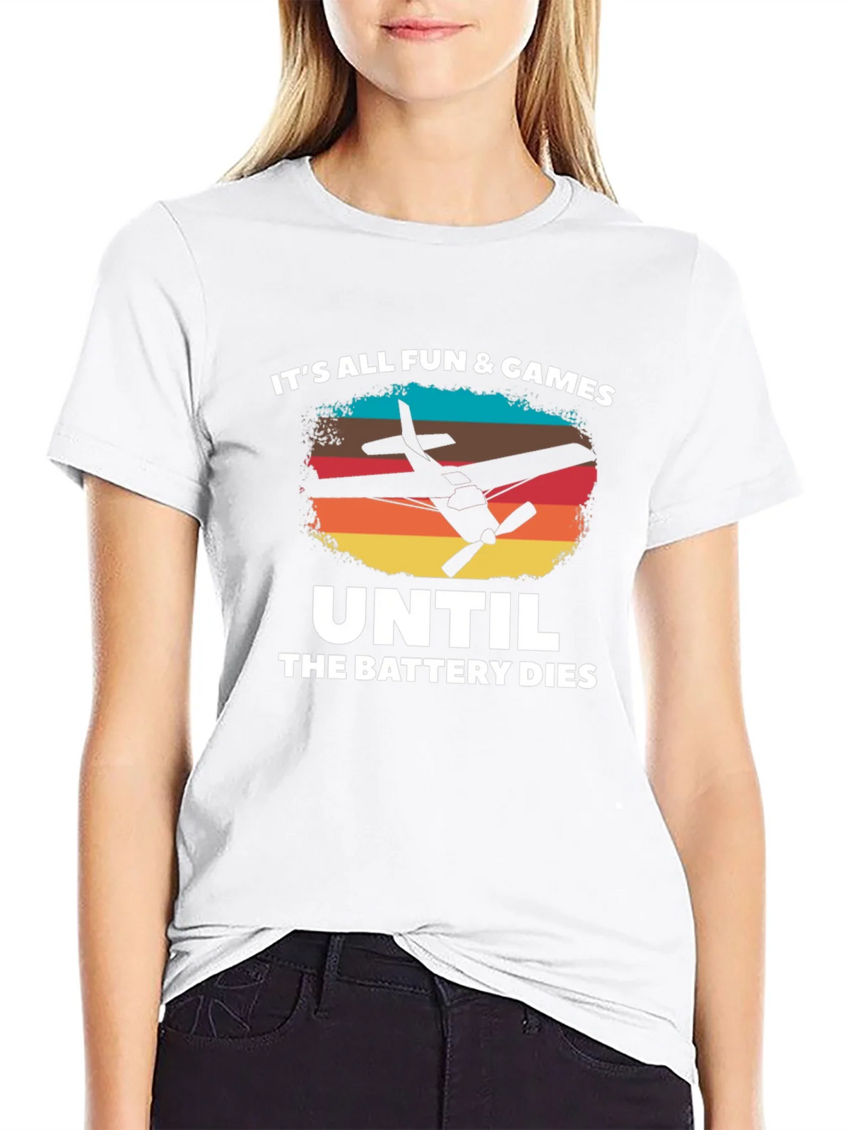 Its All Fun & Games Until The Battery Dies T-Shirt product image 7