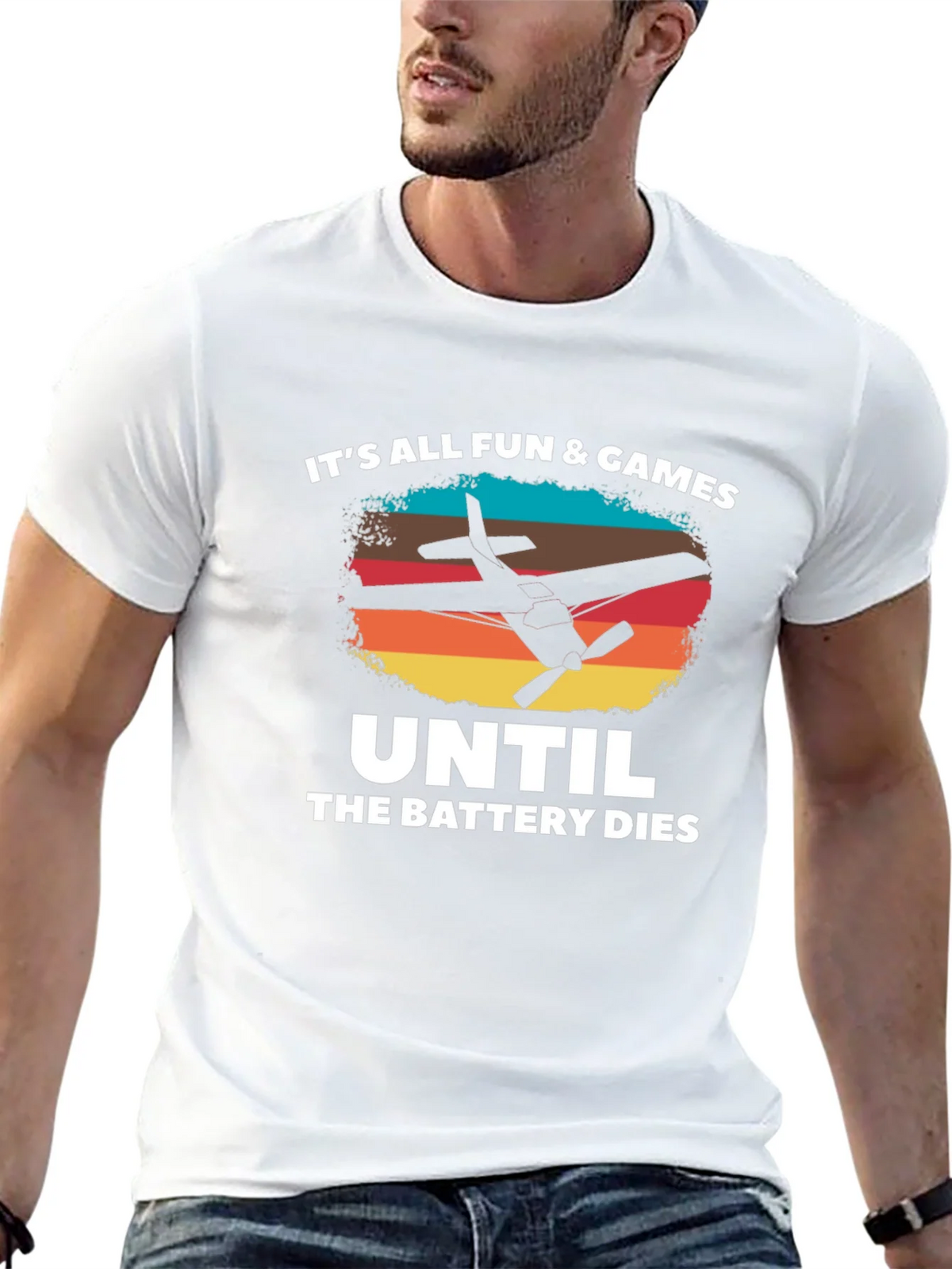 Its All Fun & Games Until The Battery Dies T-Shirt product image 11
