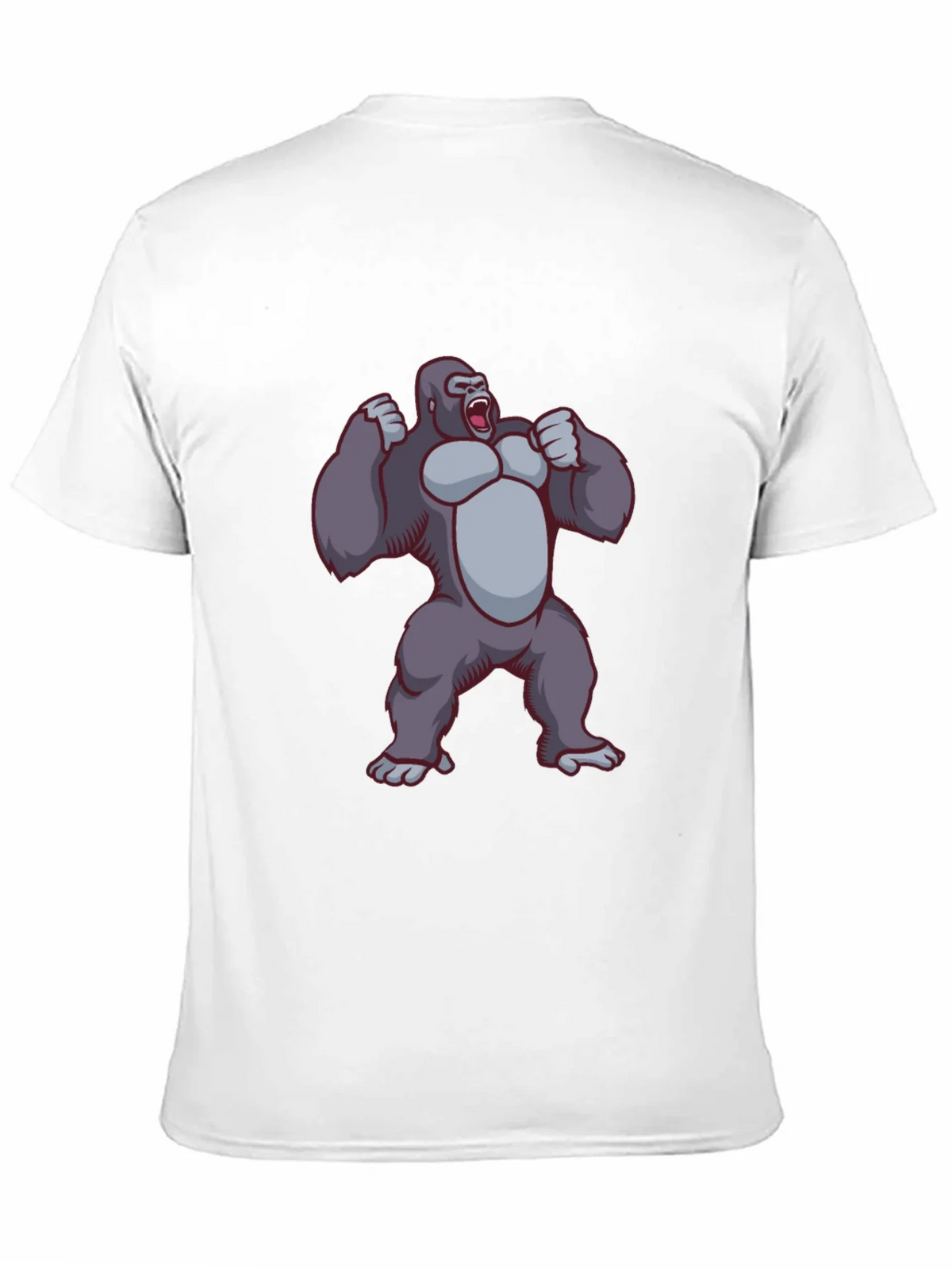 Gorilla Graphic Tee - Black Crew Neck T-Shirt product image 10