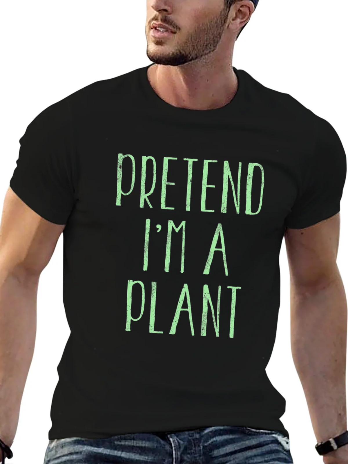 Pretend Im A Plant T-Shirt - Funny Novelty Tee product image 6