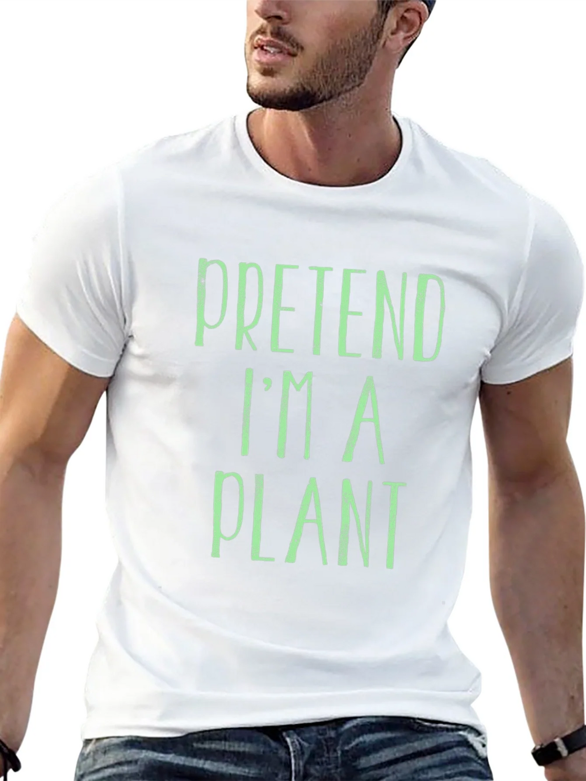 Pretend Im A Plant T-Shirt - Funny Novelty Tee product image 12
