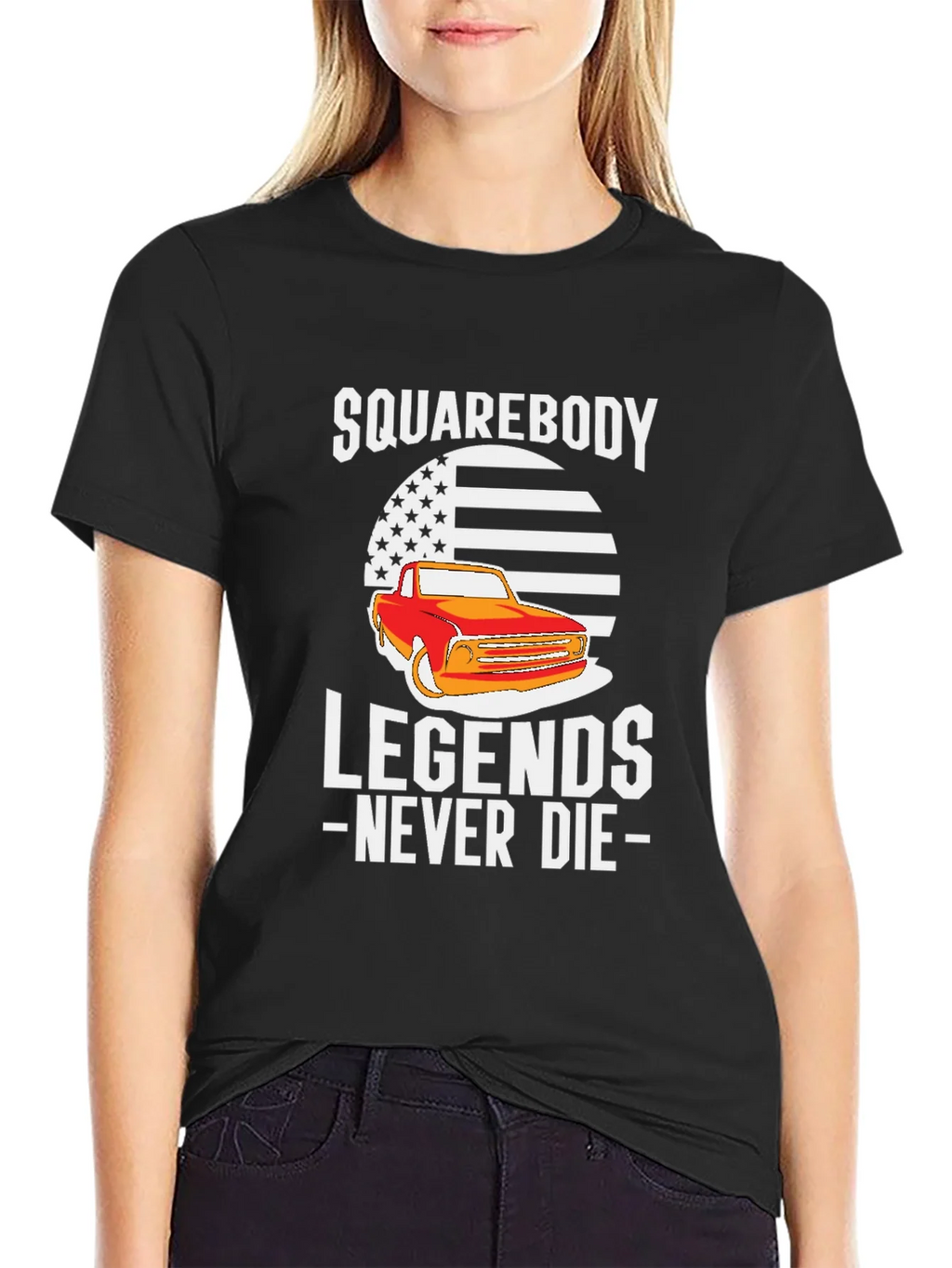 Squarebody Legends Never Die T-Shirt product image 2