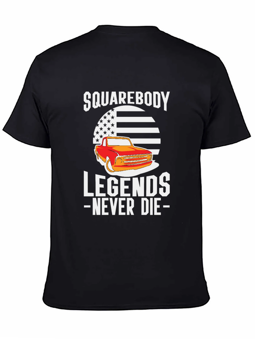 Squarebody Legends Never Die T-Shirt product image 4