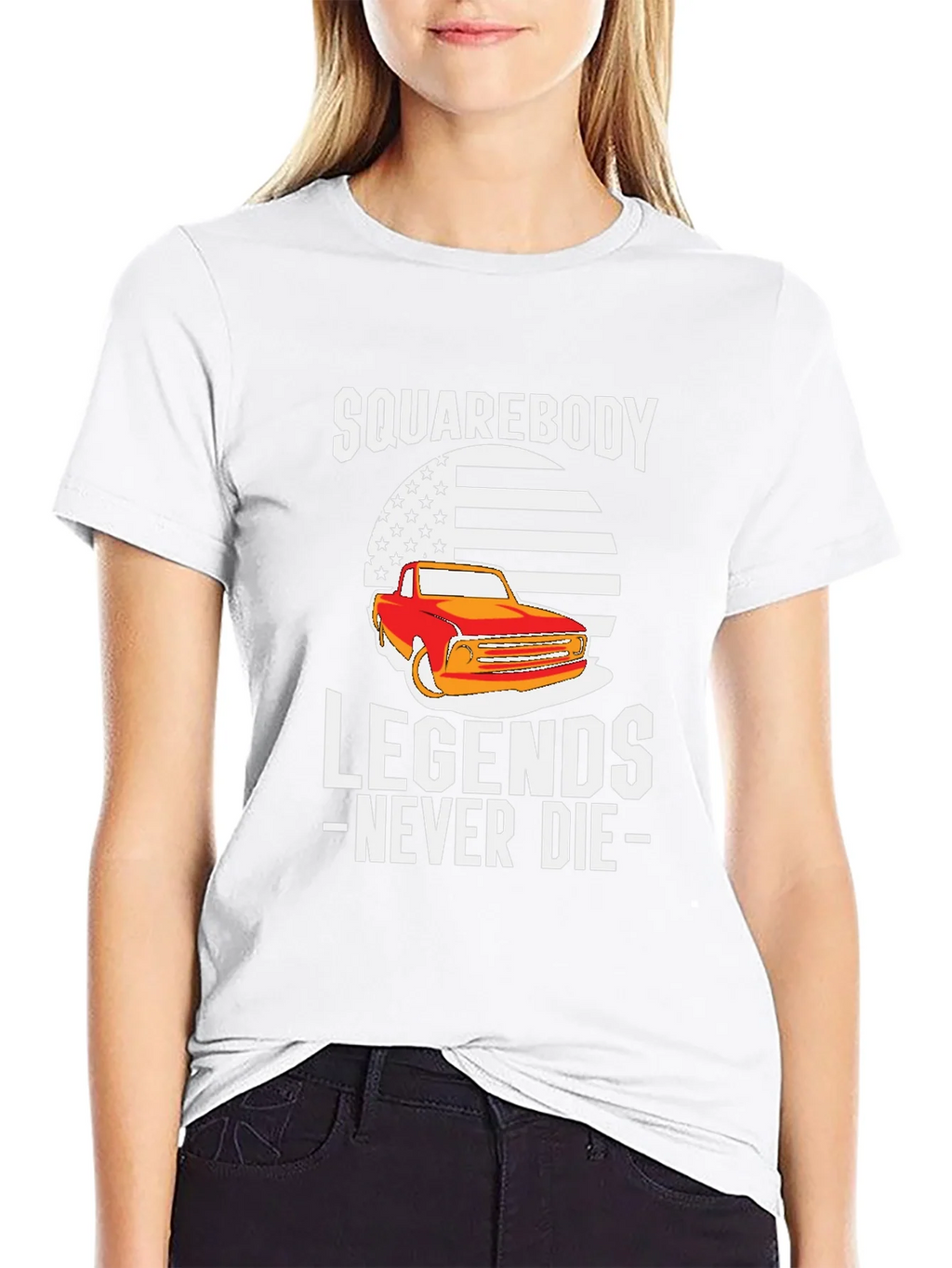Squarebody Legends Never Die T-Shirt product image 8