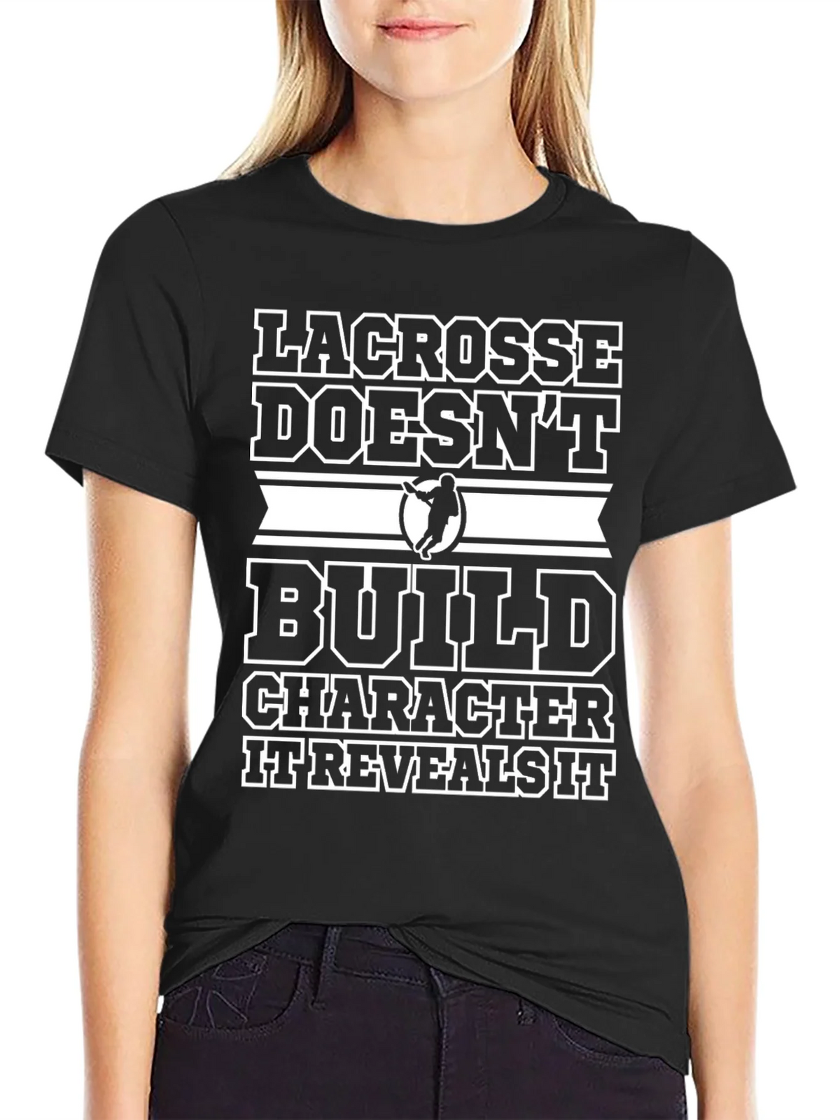 Lacrosse Character T-Shirt - Sporty Tee product image 1