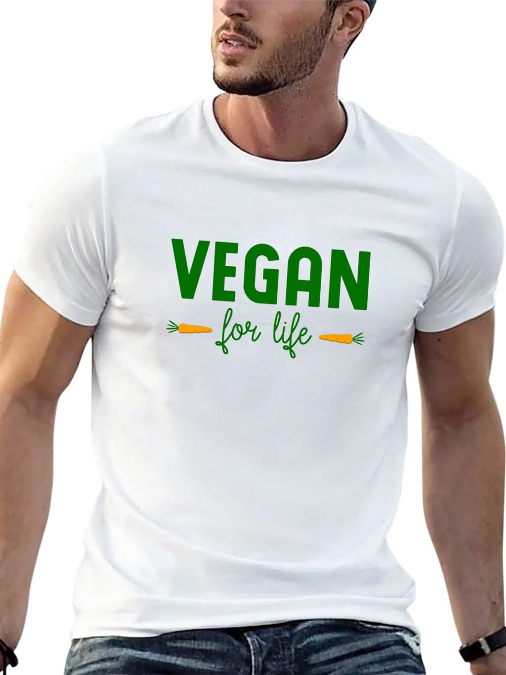 Vegan for Life Graphic Tee product image 10