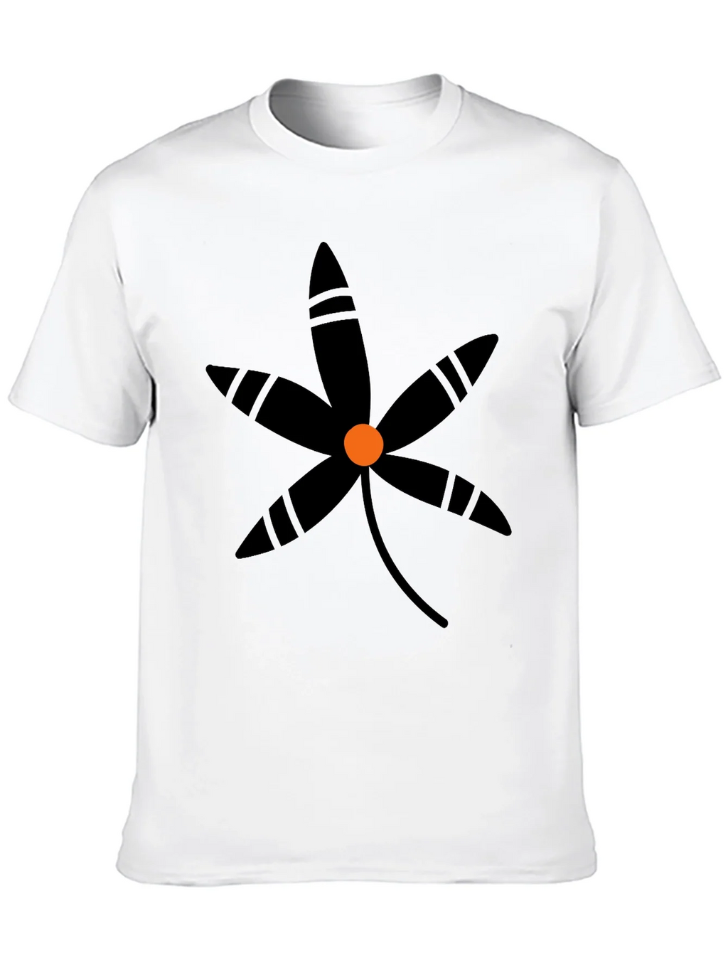 Black Floral Graphic T-Shirt - Stylish Casual Wear product image 9