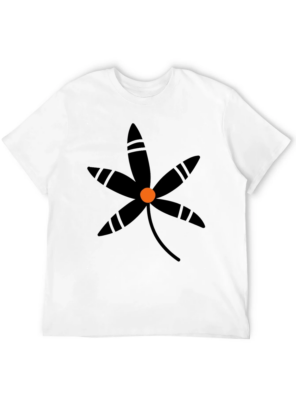 Black Floral Graphic T-Shirt - Stylish Casual Wear product image 11