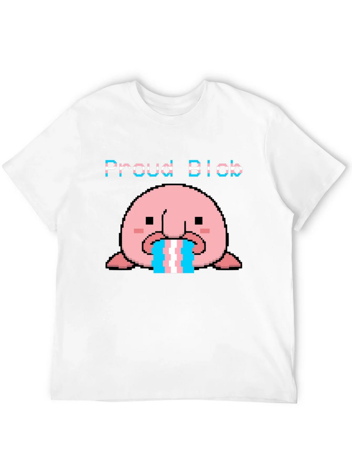 Proud Blob Transgender T-Shirt product image 5