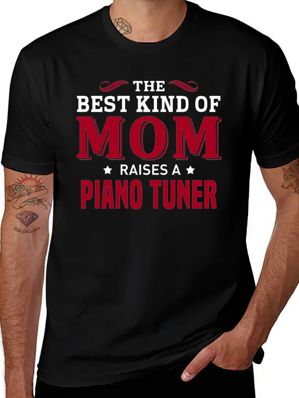 Best Kind of Mom Piano Tuner T-Shirt product image 1