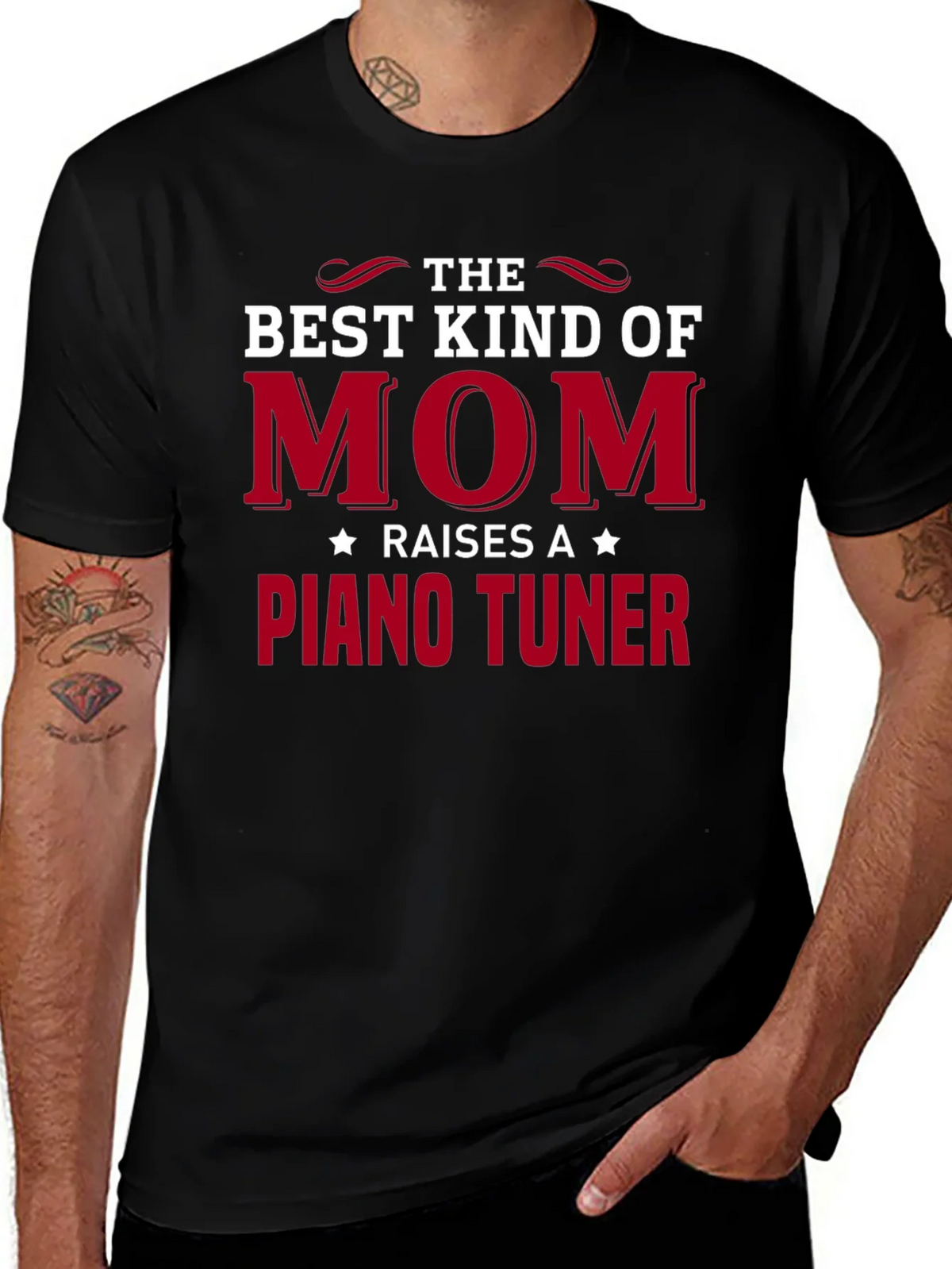 Best Kind of Mom Piano Tuner T-Shirt product image 1