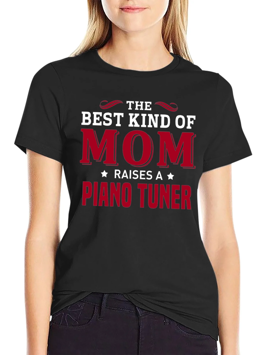 Best Kind of Mom Piano Tuner T-Shirt product image 2