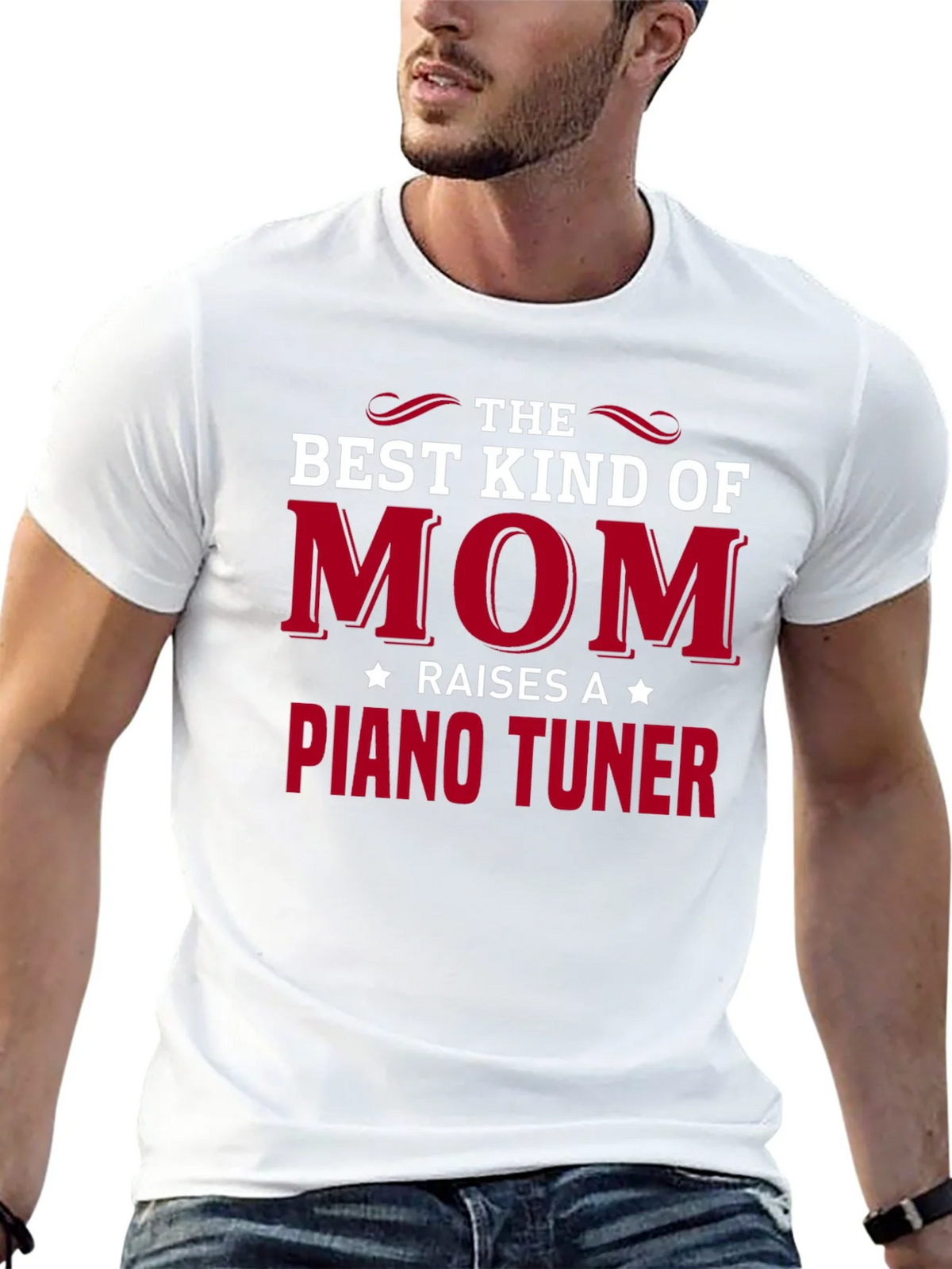 Best Kind of Mom Piano Tuner T-Shirt product image 12