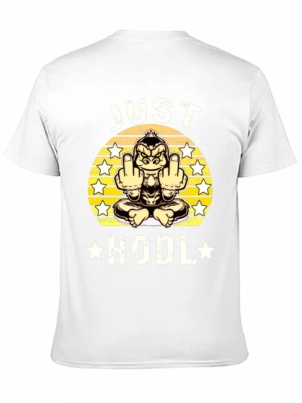 Just Hodl Black Graphic T-Shirt product image 10
