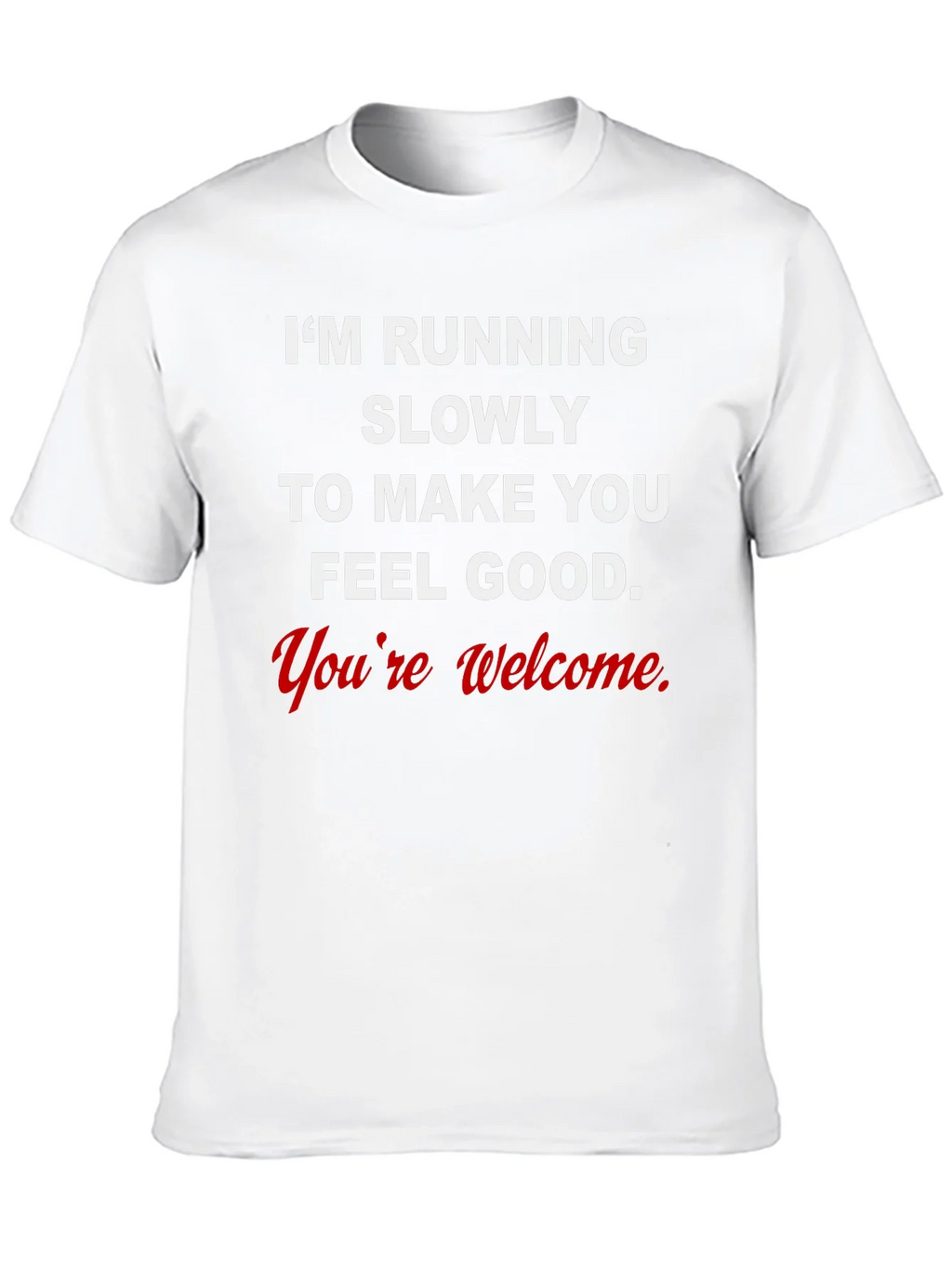 Funny Running Slogan Tee product image 9