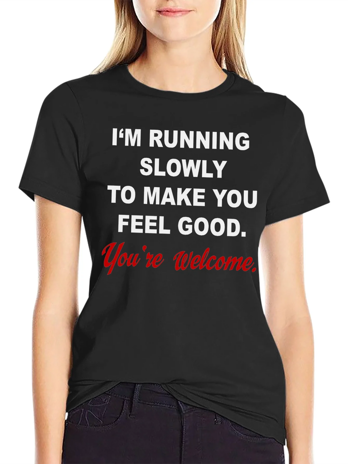 Funny Running Slogan Tee product image 2