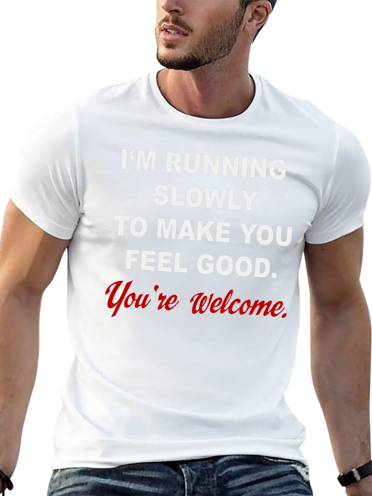 Funny Running Slogan Tee product image 12