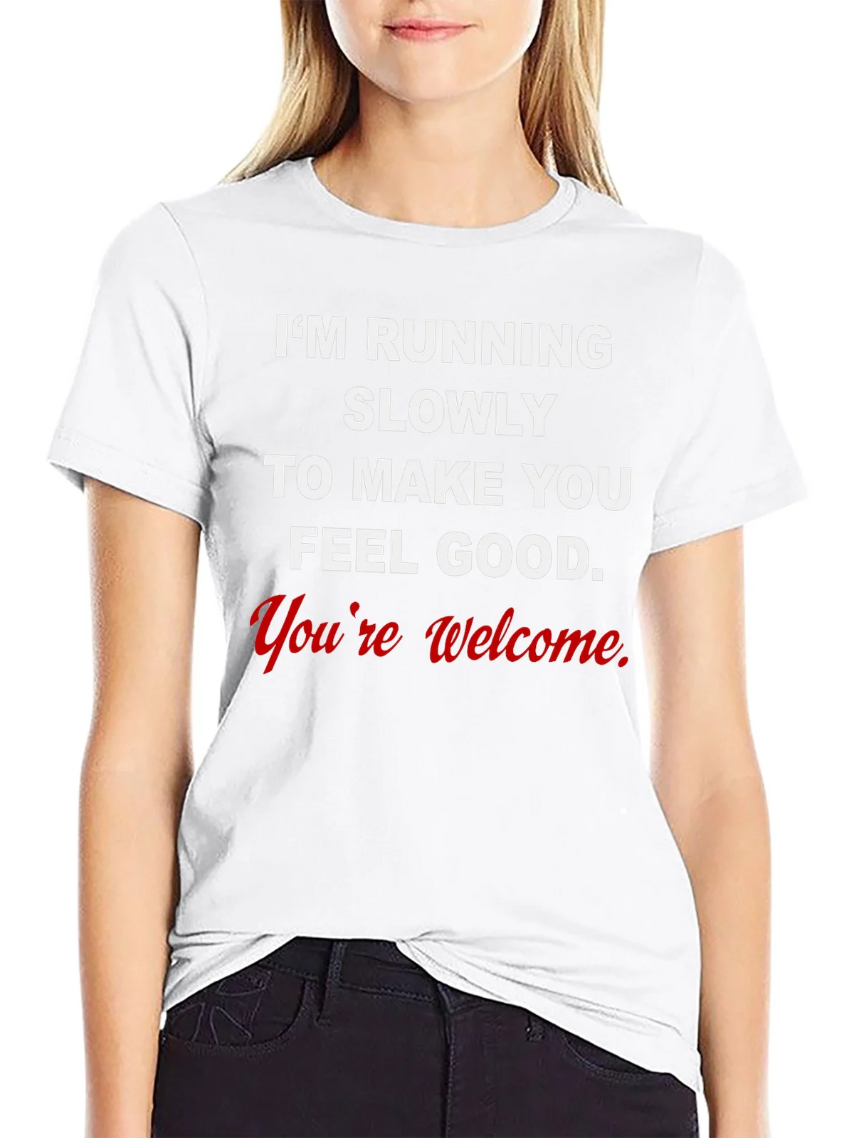 Funny Running Slogan Tee product image 8