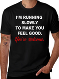 Funny Running Slogan Tee product image 1