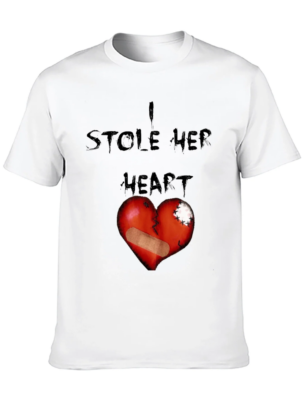 I Stole Her Heart Graphic T-Shirt product image 9