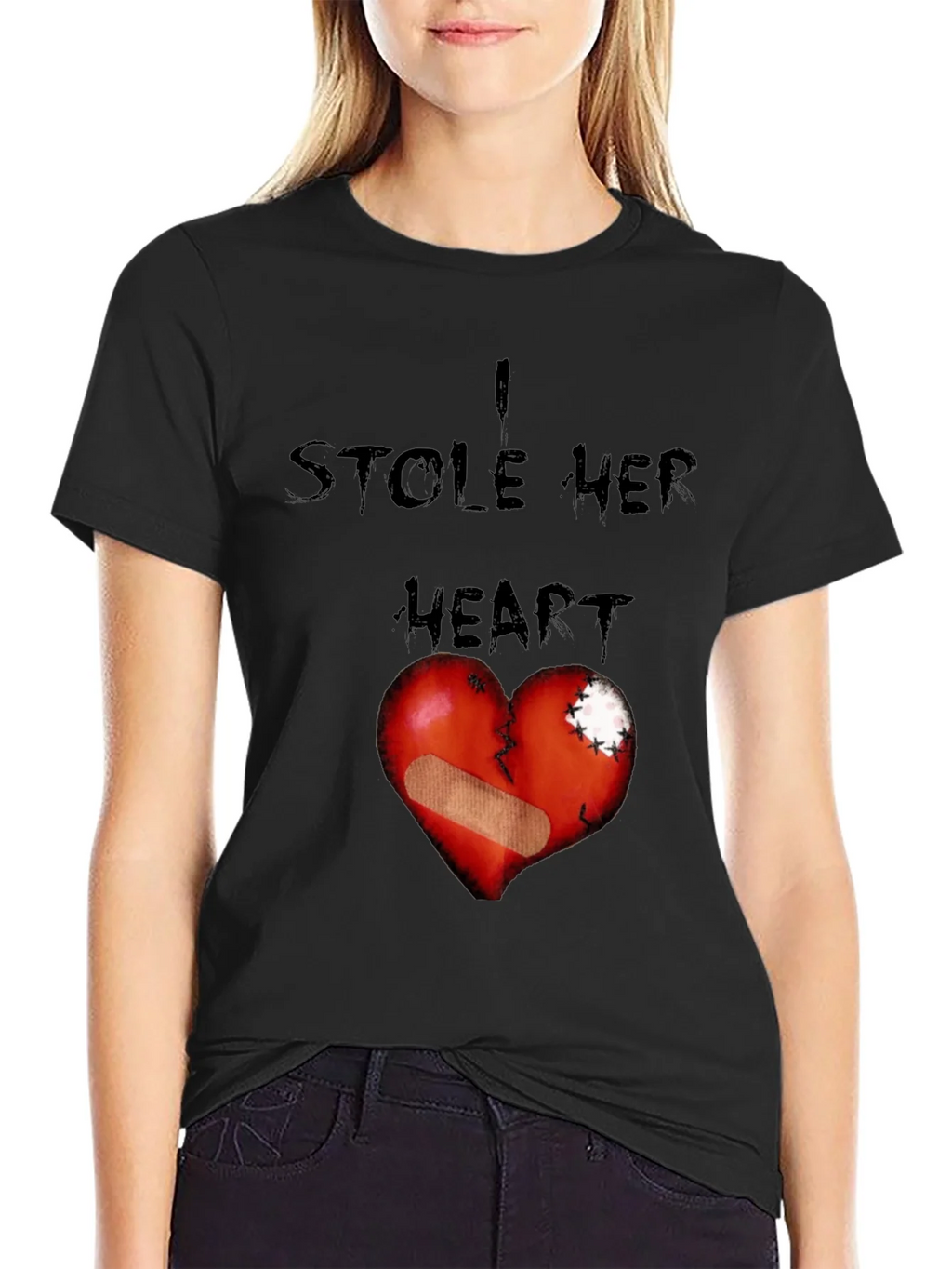 I Stole Her Heart Graphic T-Shirt product image 2
