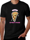 Pizza Spirit Food Graphic Tee - Comfort & Style product image 1