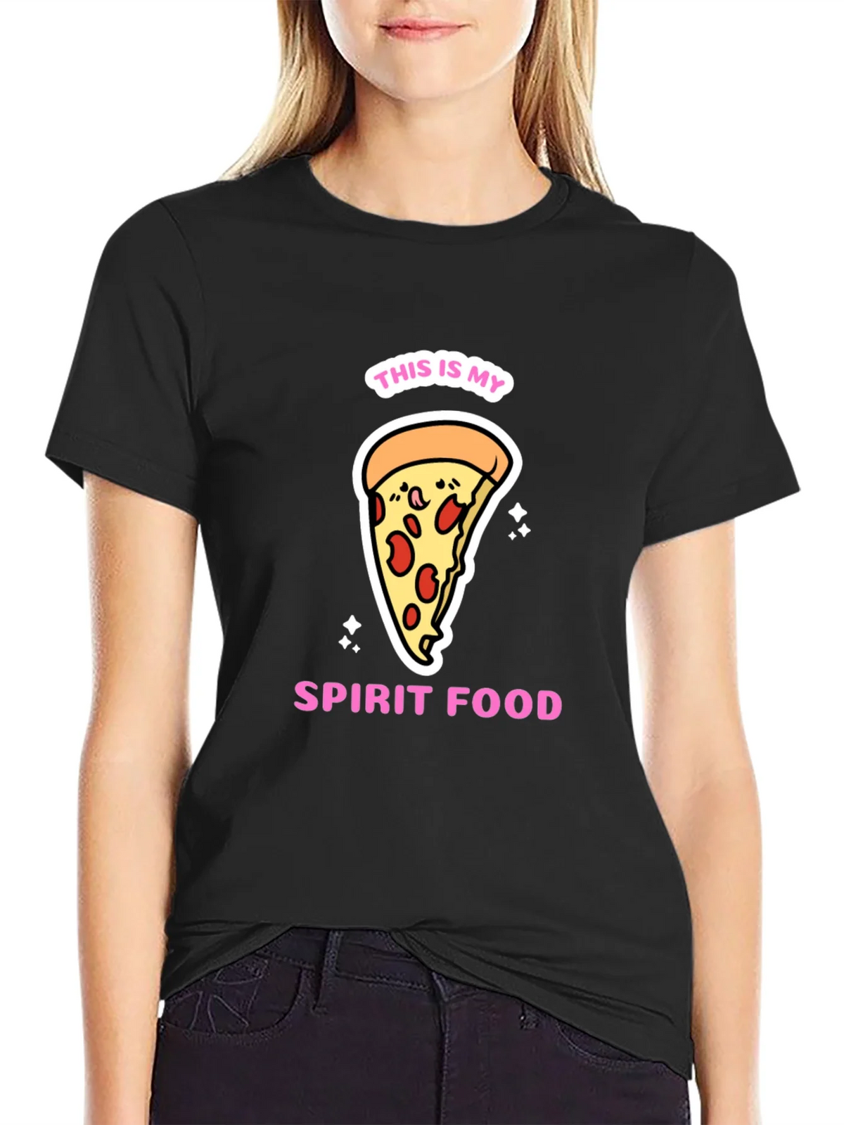 Pizza Spirit Food Graphic Tee - Comfort & Style product image 2