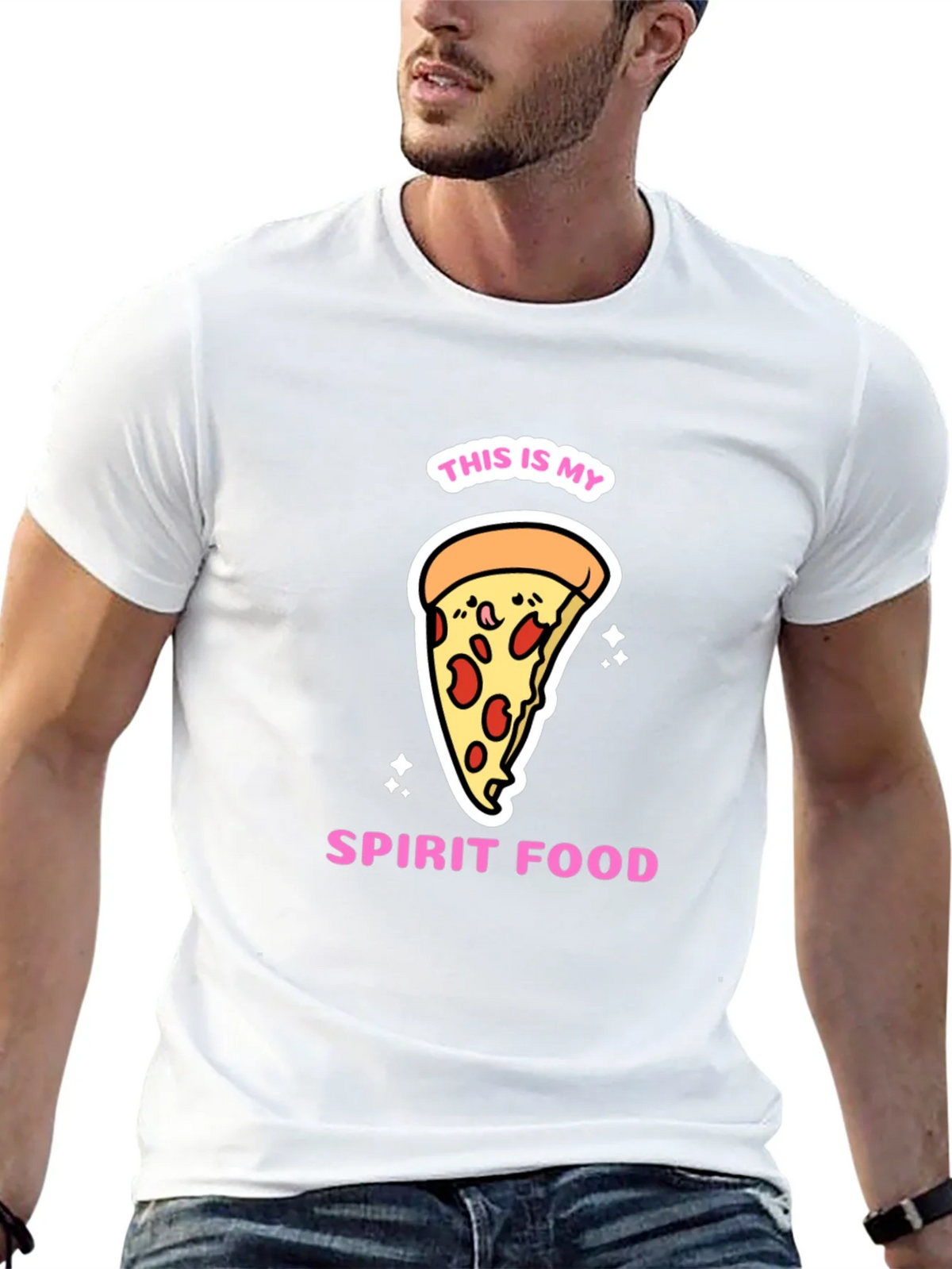 Pizza Spirit Food Graphic Tee - Comfort & Style product image 12