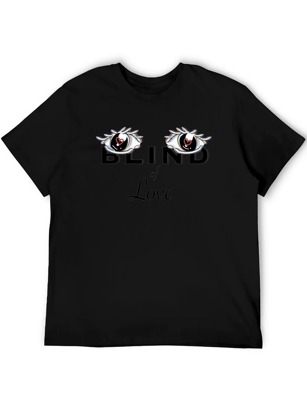 Blind of Love Graphic Tee - Black T-Shirt product image 4