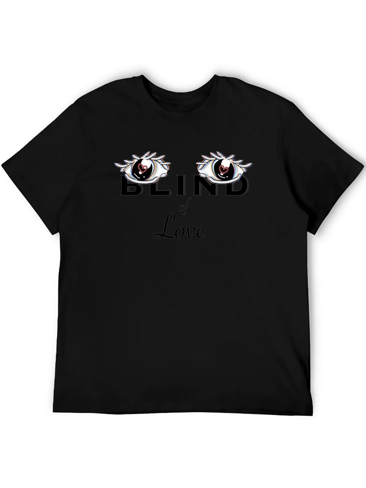 Blind of Love Graphic Tee - Black T-Shirt product image 4