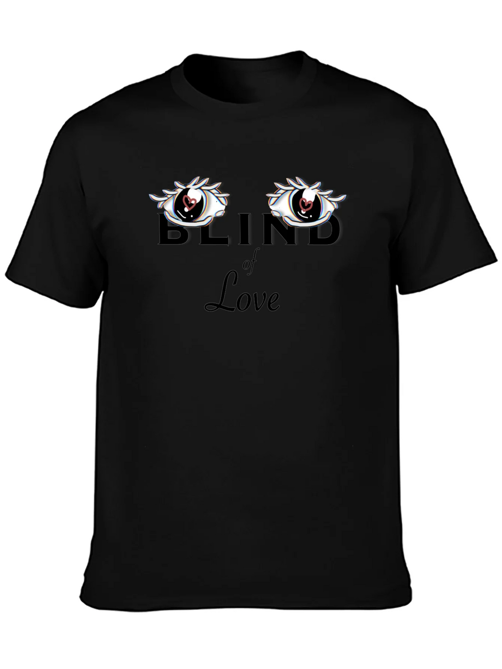 Blind of Love Graphic Tee - Black T-Shirt product image 3