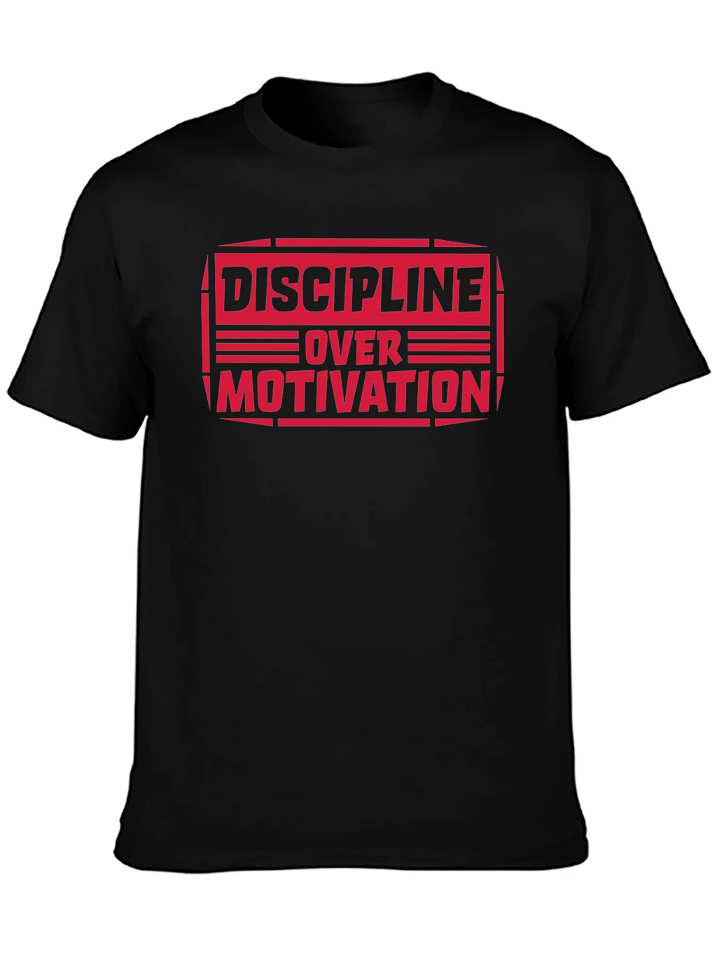 Discipline Over Motivation Graphic Tee product image 3