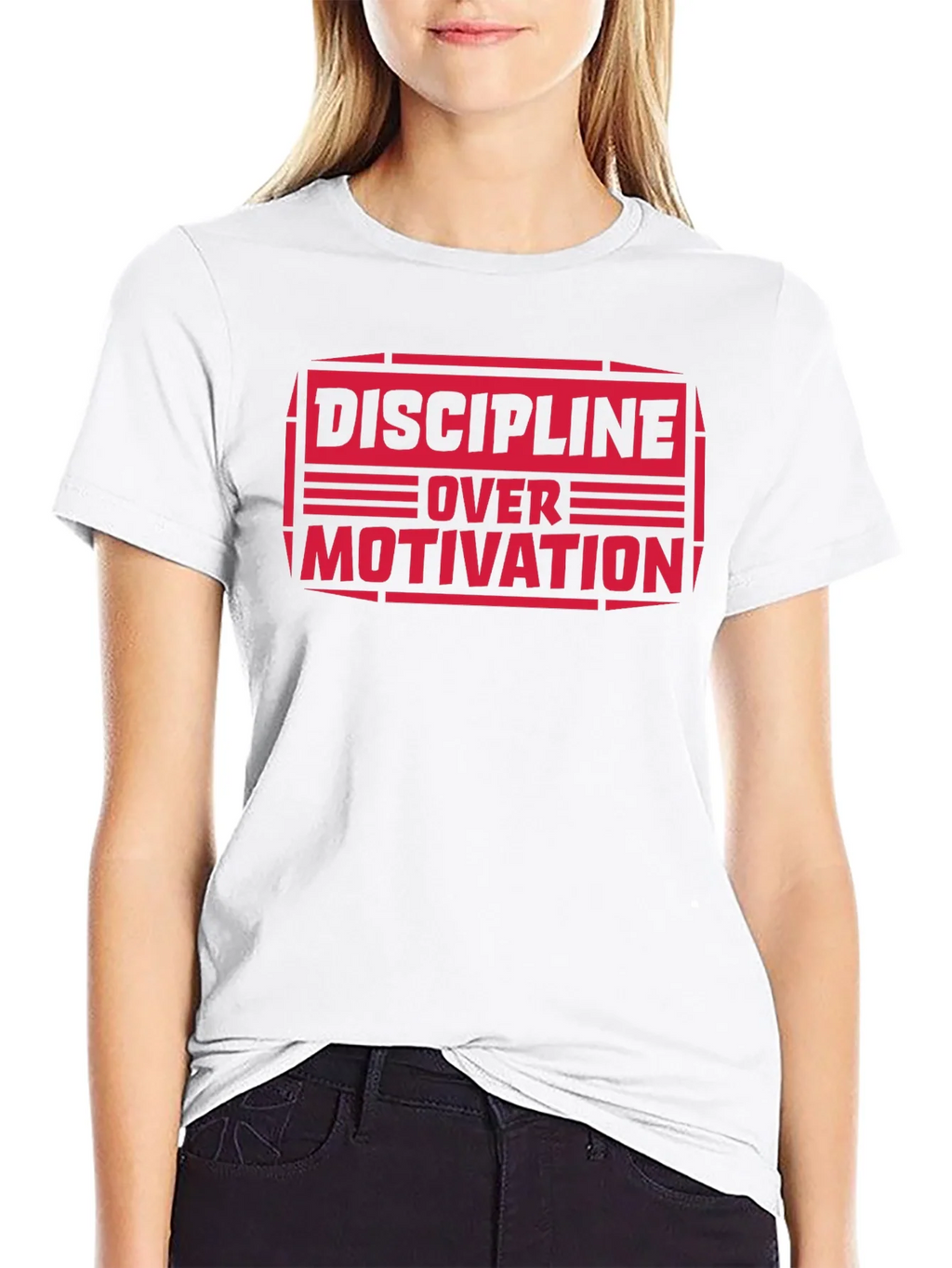 Discipline Over Motivation Graphic Tee product image 8