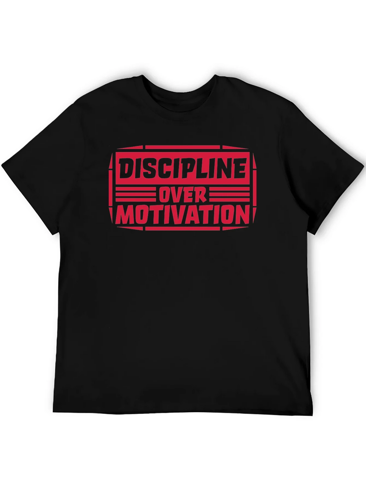 Discipline Over Motivation Graphic Tee product image 5