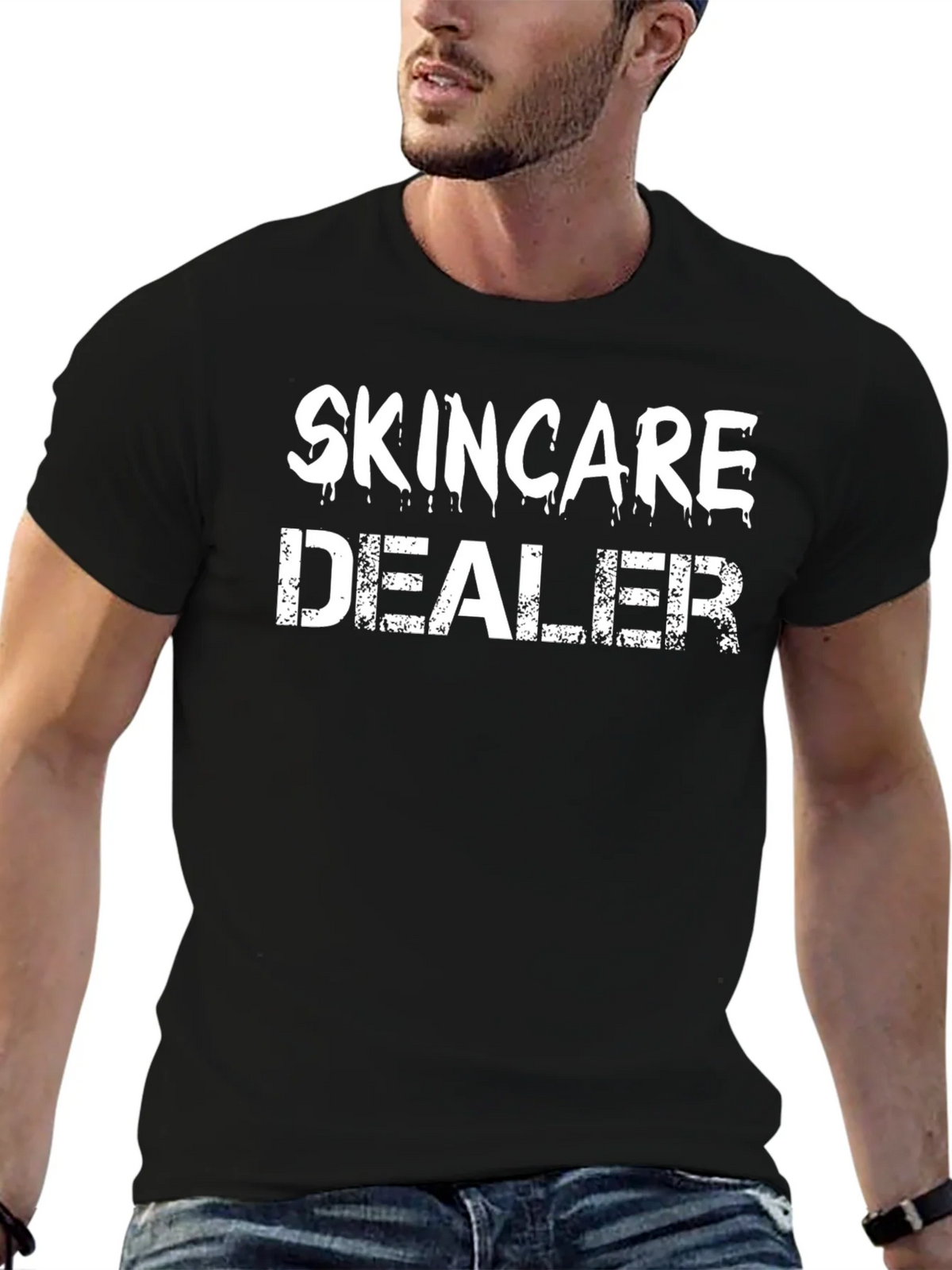 Skincare Dealer Novelty T-Shirt product image 3