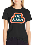 Be Kind Retro Graphic Tee - Black product image 1