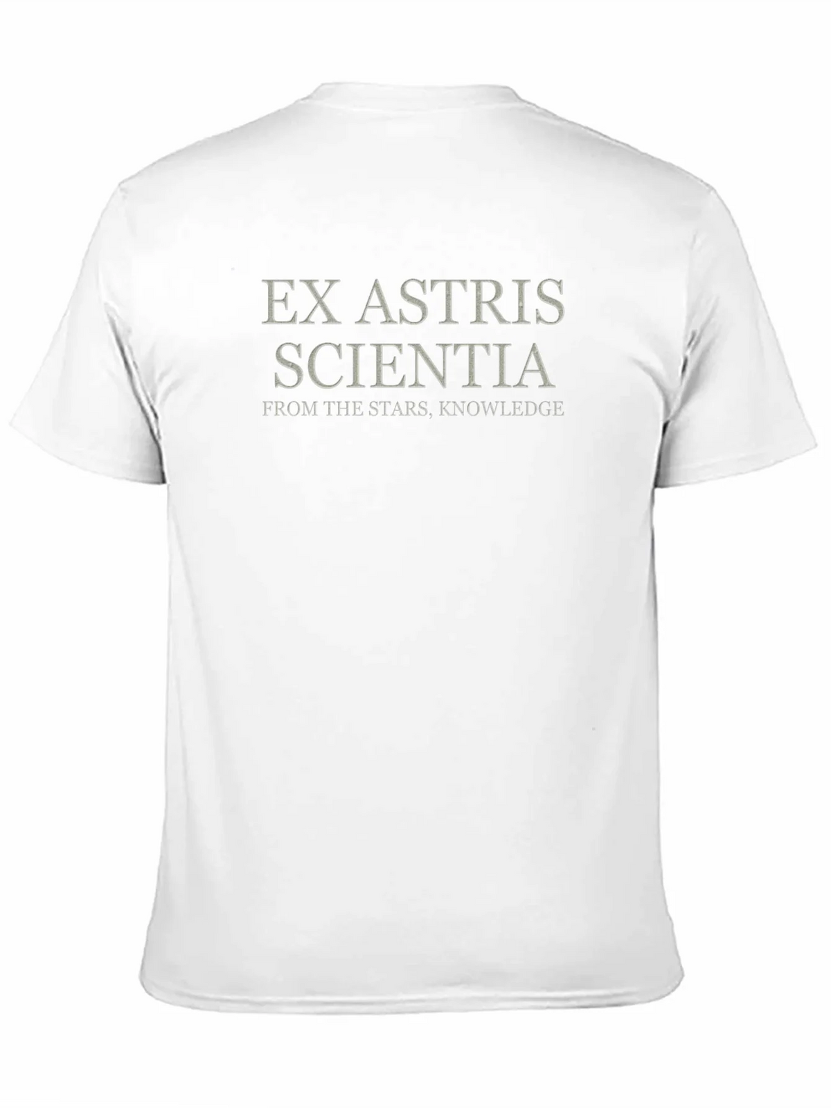 Ex Astris Scientia Black Graphic T-Shirt product image 10