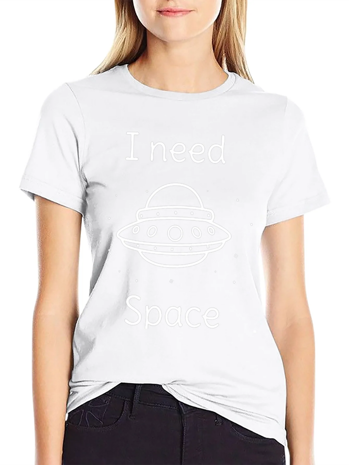 I Need Space UFO Graphic T-Shirt product image 8